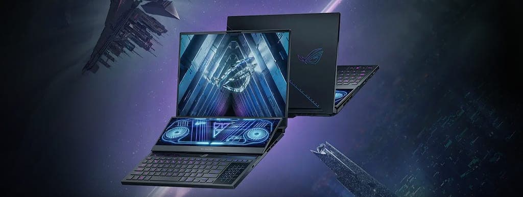 ASUS ROG gaming laptop suitable for architectural software and 3D visualization workloads