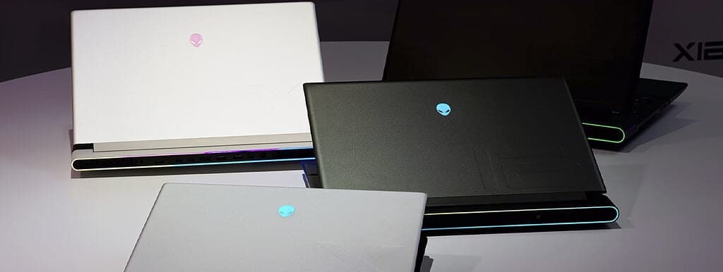 Alienware laptop for high-performance architectural visualization and rendering