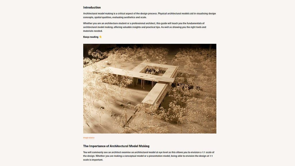 Article header image showing architectural interior with modern design elements