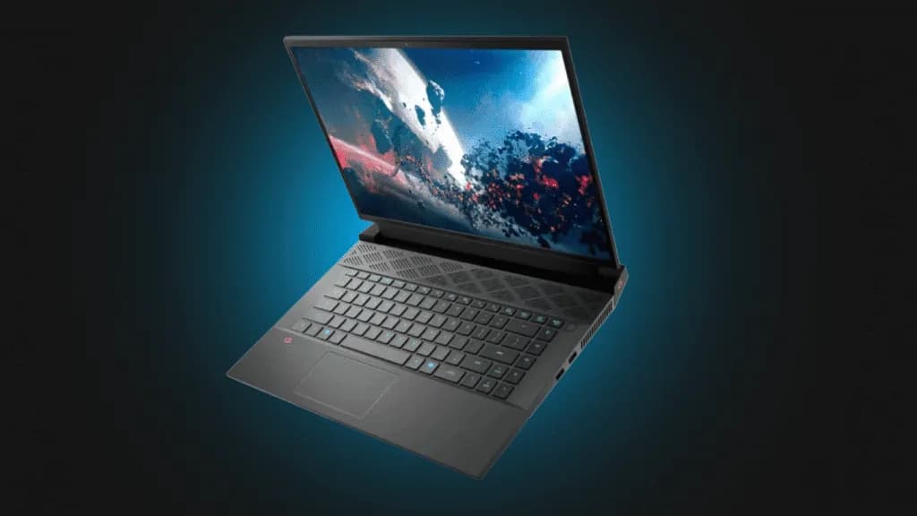 Dell G16 laptop product image showing high-performance computer for architectural workflows