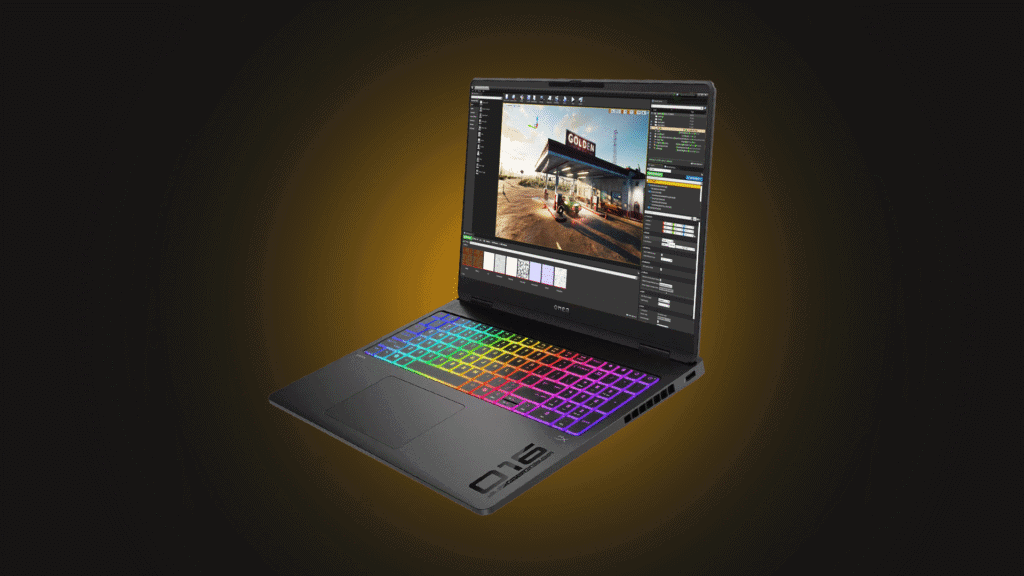 HP Omen gaming laptop for architectural visualization and 3D rendering