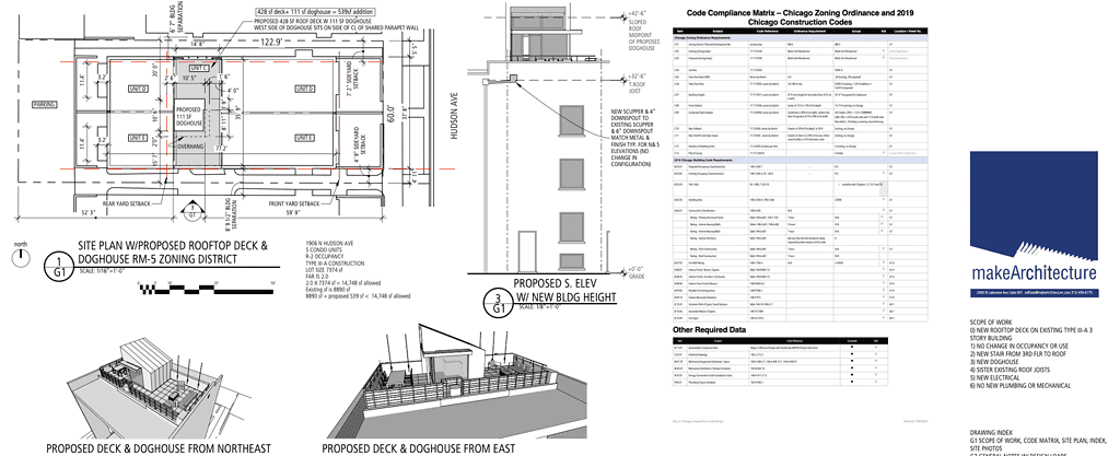 Annotated architectural section drawing with construction specifications and material callouts