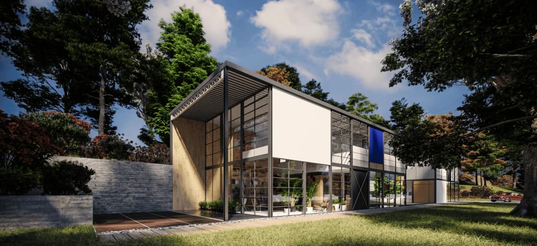 SketchUp V-Ray photorealistic interior render demonstration