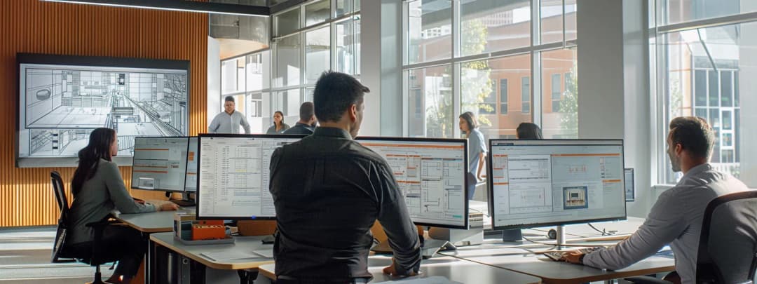 A modern architectural office