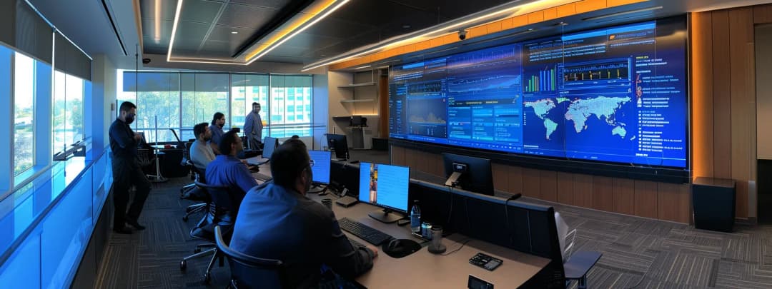 A modern architecture conference room