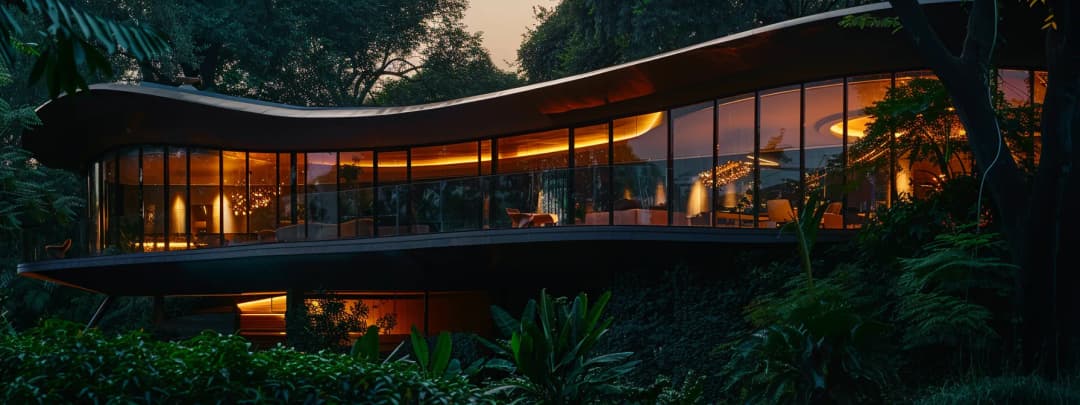 A super modern architectural home