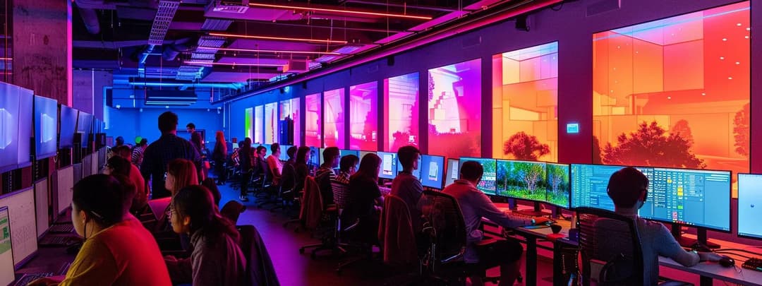 A dynamic computer lab at architecture university