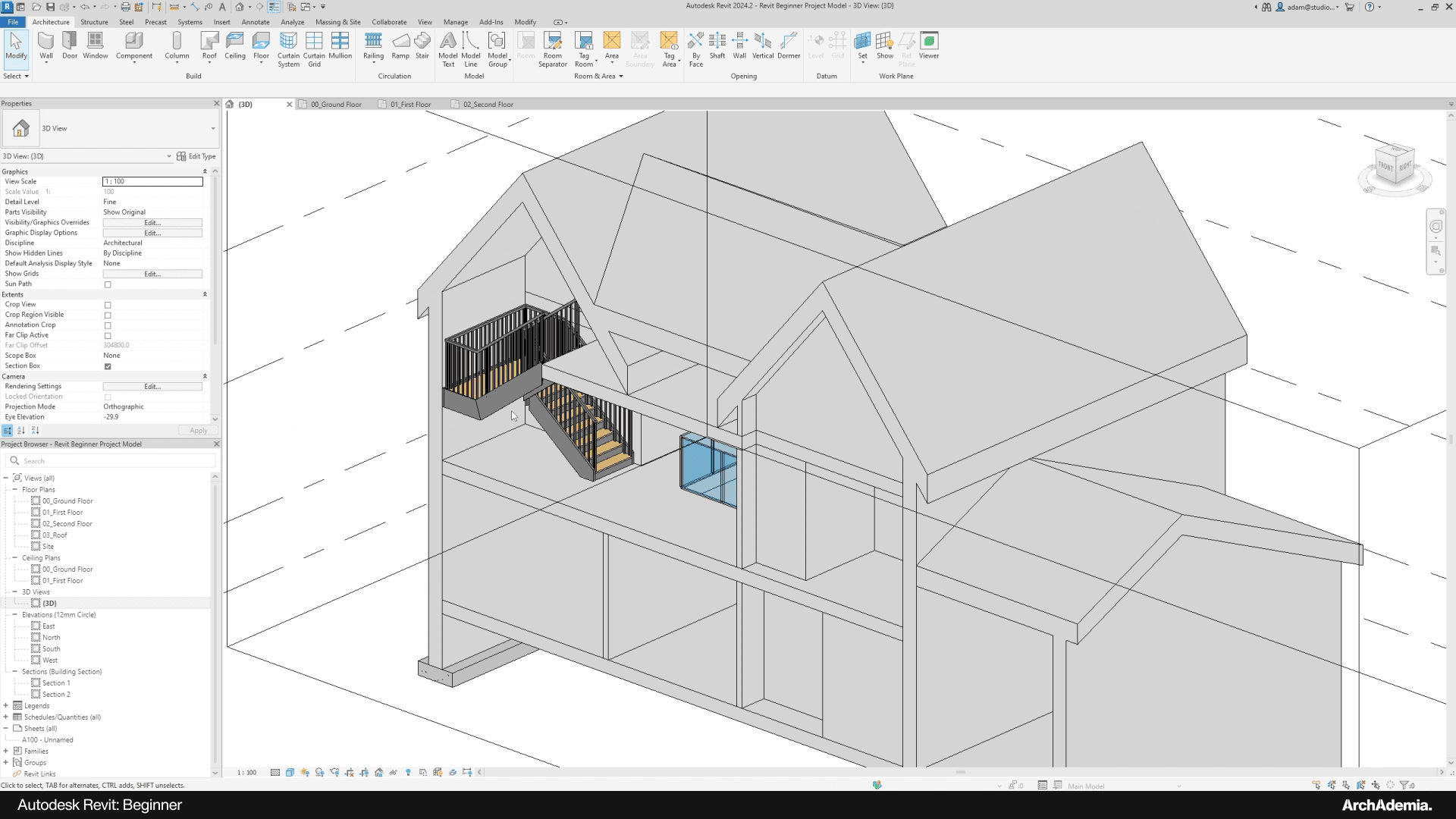 Stairs, Ramps & Railings — Revit for Beginners