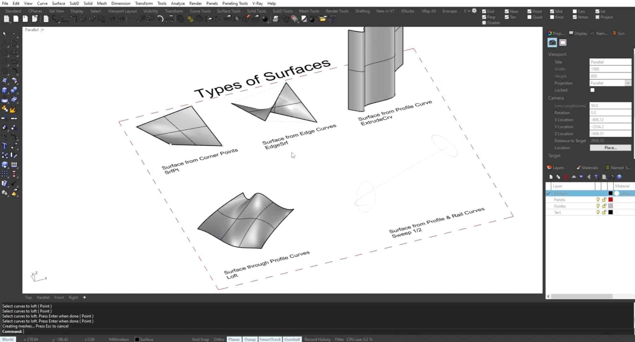 Computational geometry in Rhino & Grasshopper.
