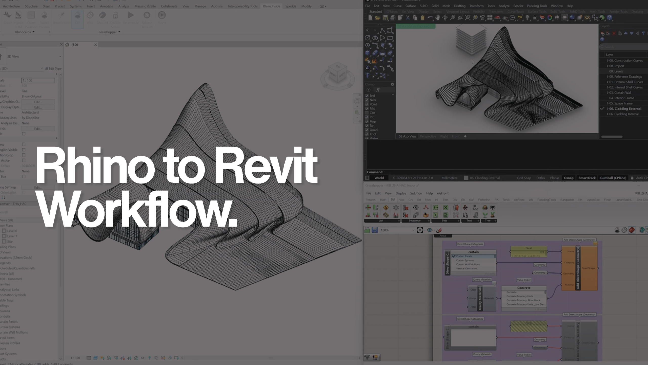 Rhino to Revit Workflow.