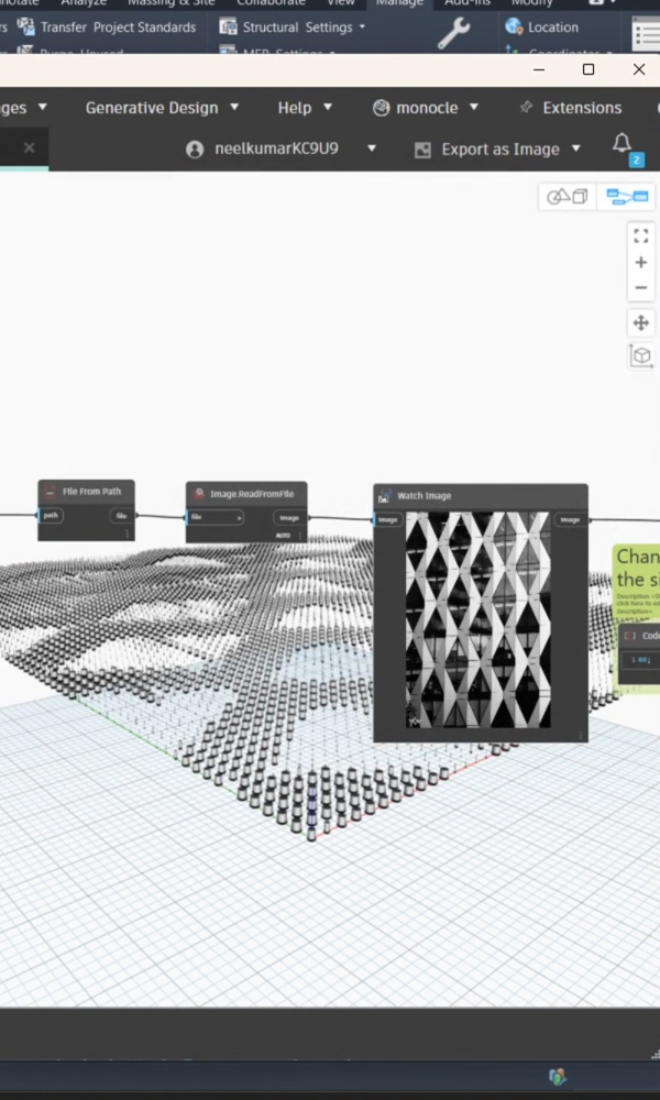 Integrate parametric design