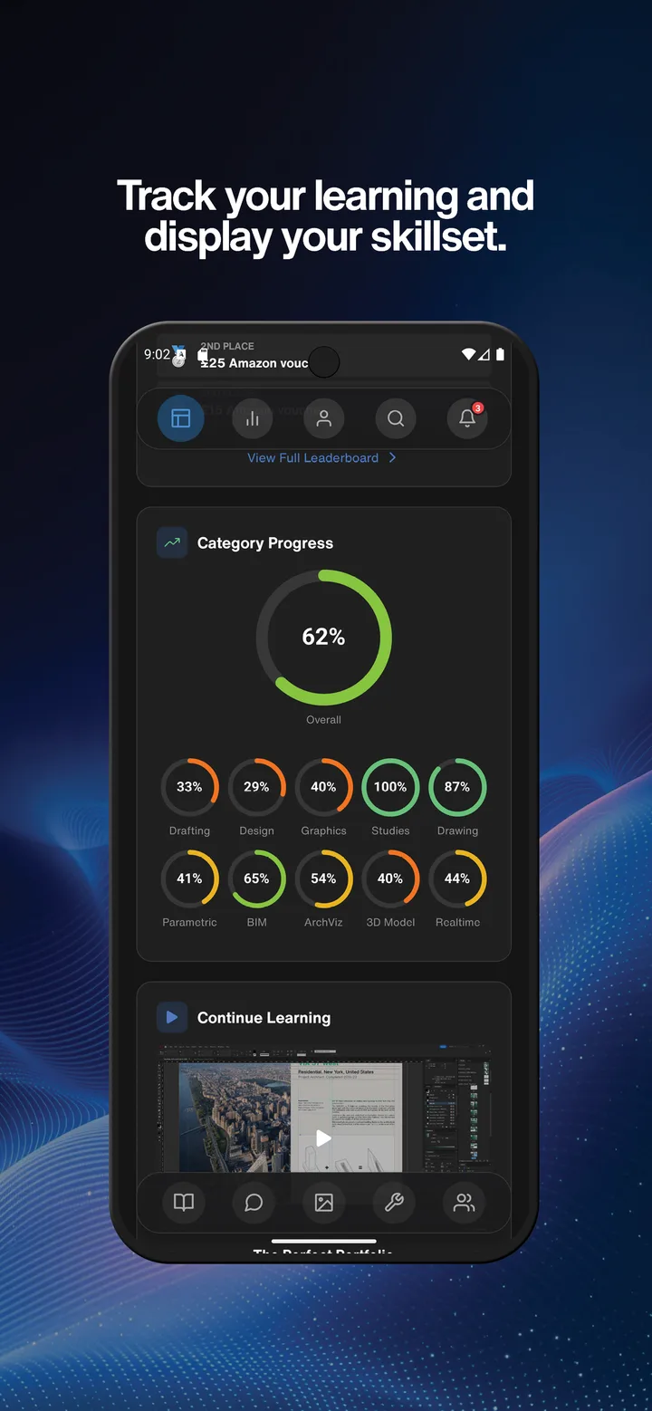 ArchAdemia mobile app screen 6