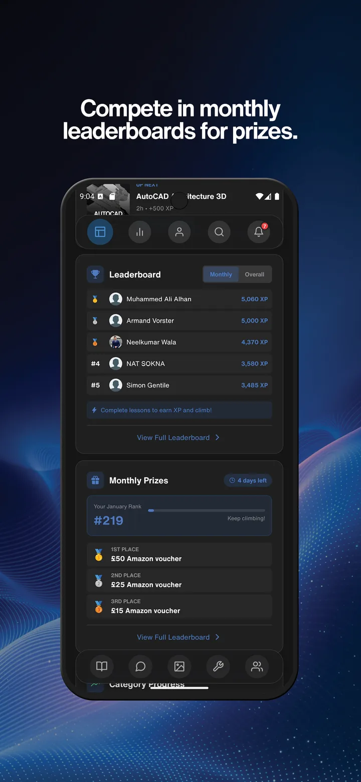 ArchAdemia mobile app screen 7