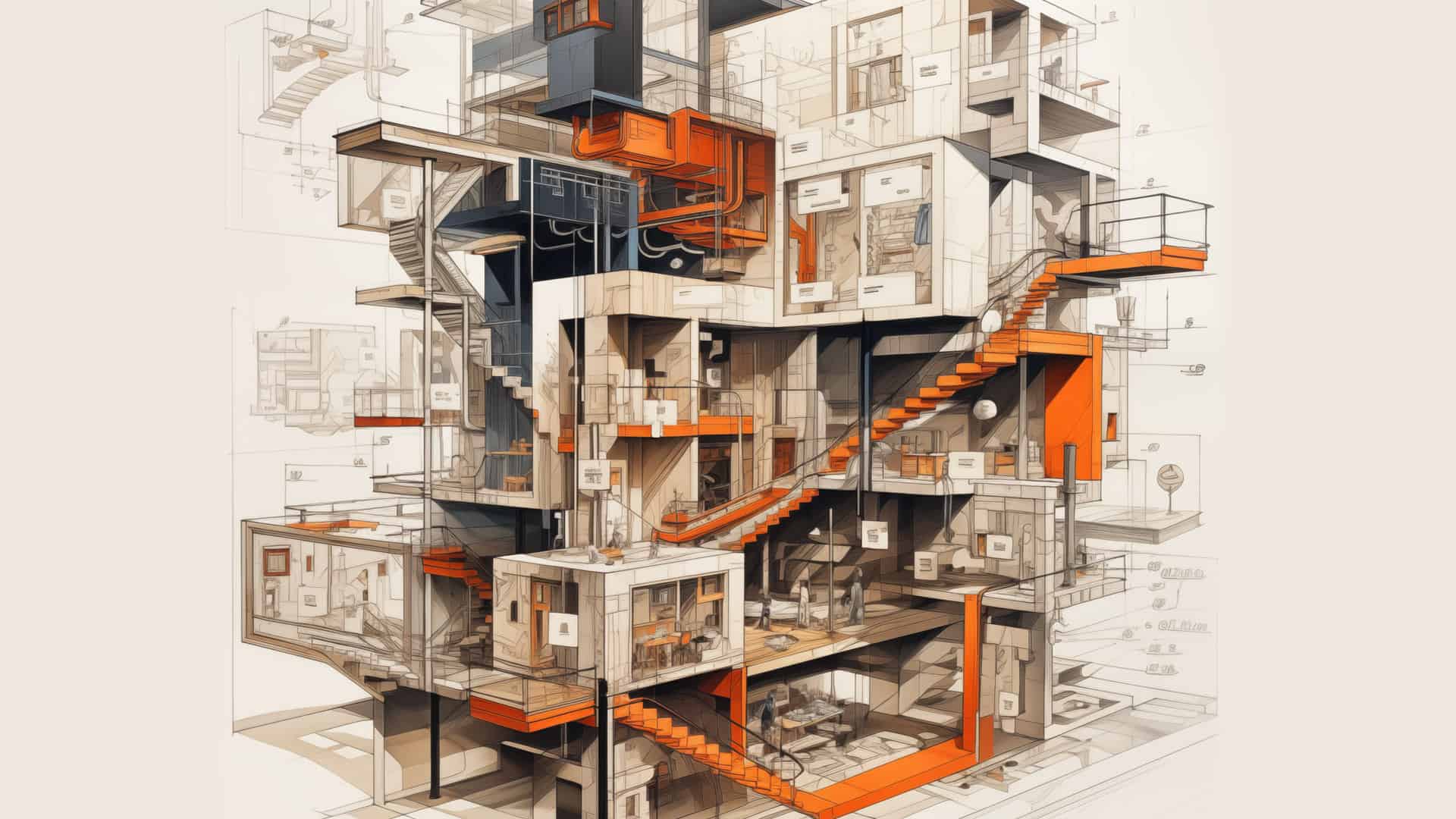3D Cutaway Isometric Diagrams (without exploding your model!)