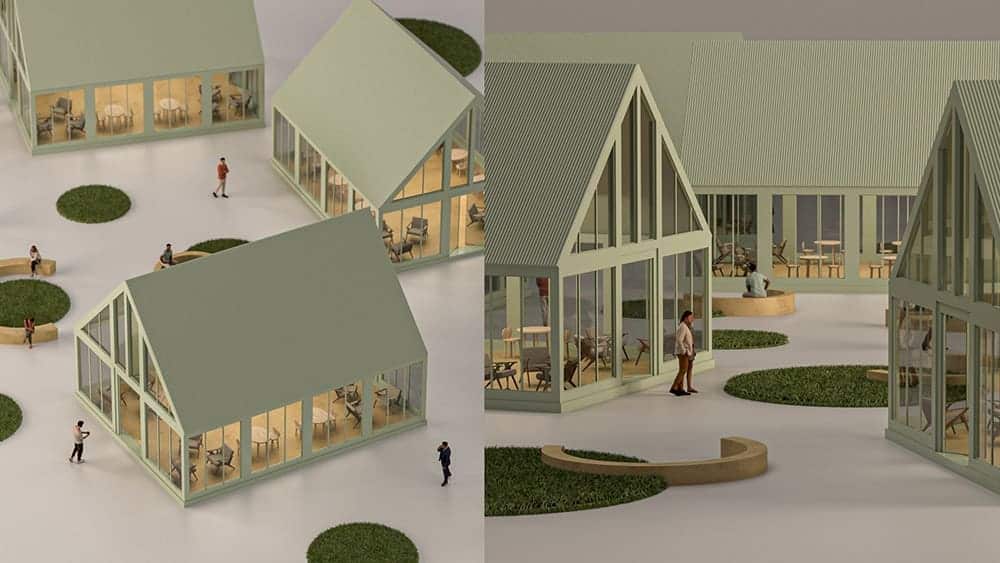 Digital Architectural Maquettes - Vray for SketchUp