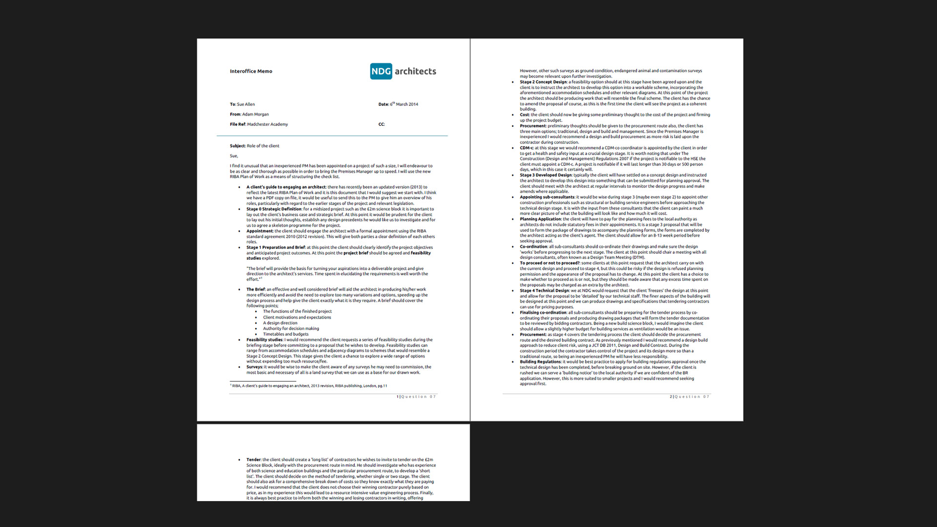 RIBA Part 3 Study Tool Kit preview 9