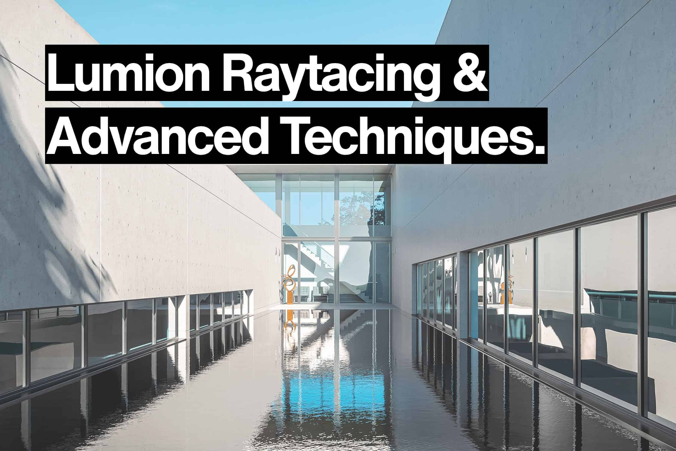 How to Use RAY TRACING in Lumion 2023! 